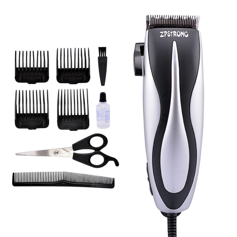 Professional Hair Clipper for Adult and Baby Cordless Rechargeable haircut clippers with hair comb scissors Haircut Kit 703