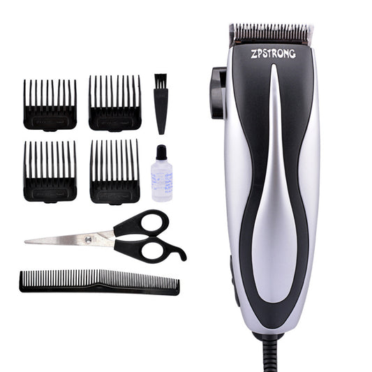 Professional Hair Clipper for Adult and Baby Cordless Rechargeable haircut clippers with hair comb scissors Haircut Kit 703