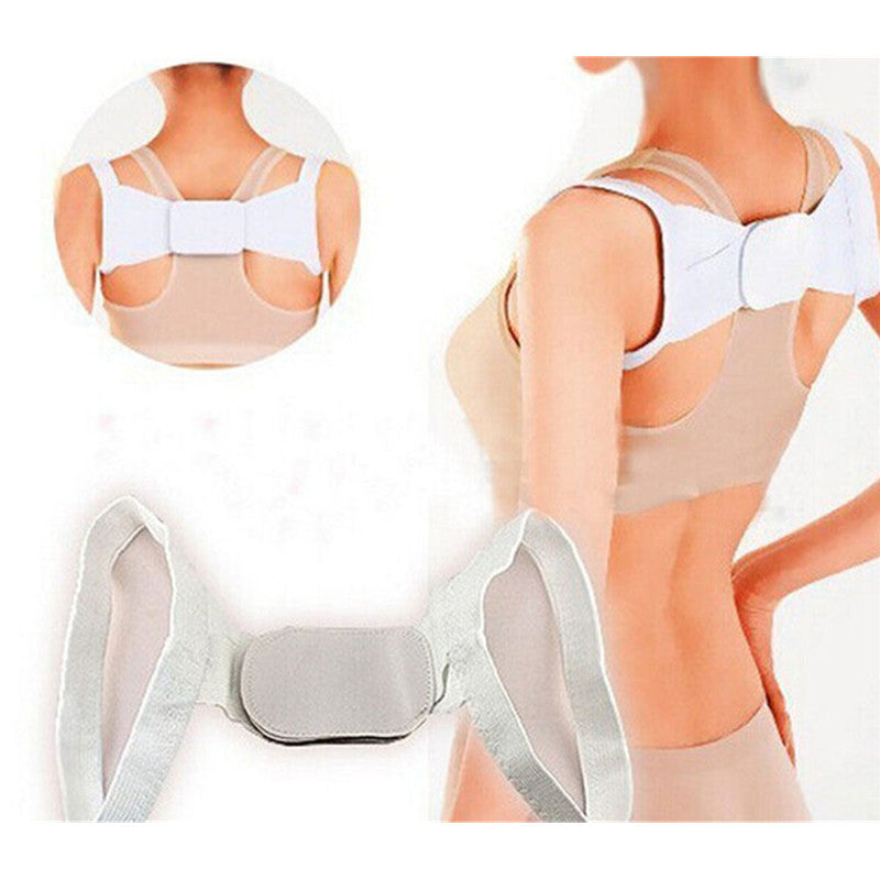 Hunchback Kyphosis Posture Back Support Brace Corrector Thoracic Shoulder Belt Backbelt