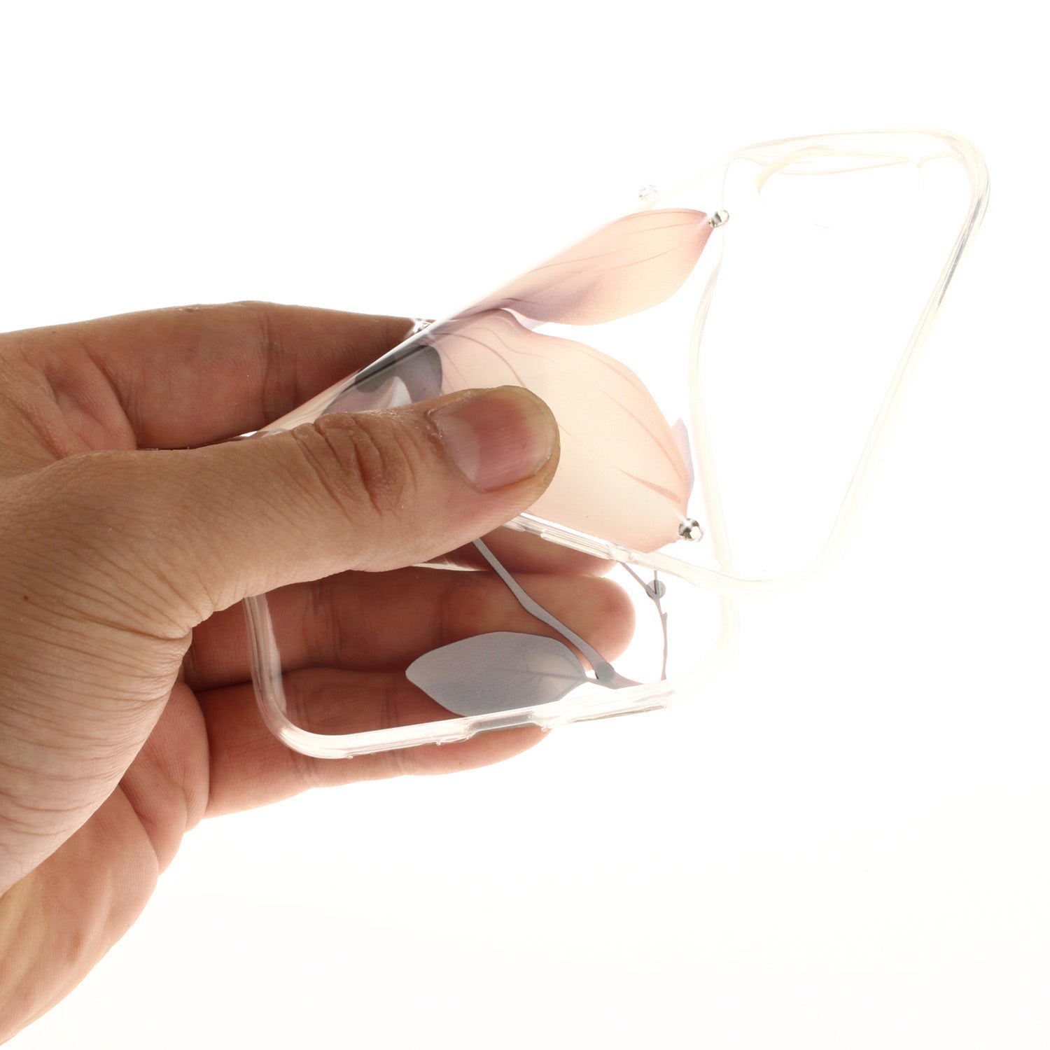 iPhone X Case Pattern Printed Clear Soft Protective Diamond Cover for iPhone 10