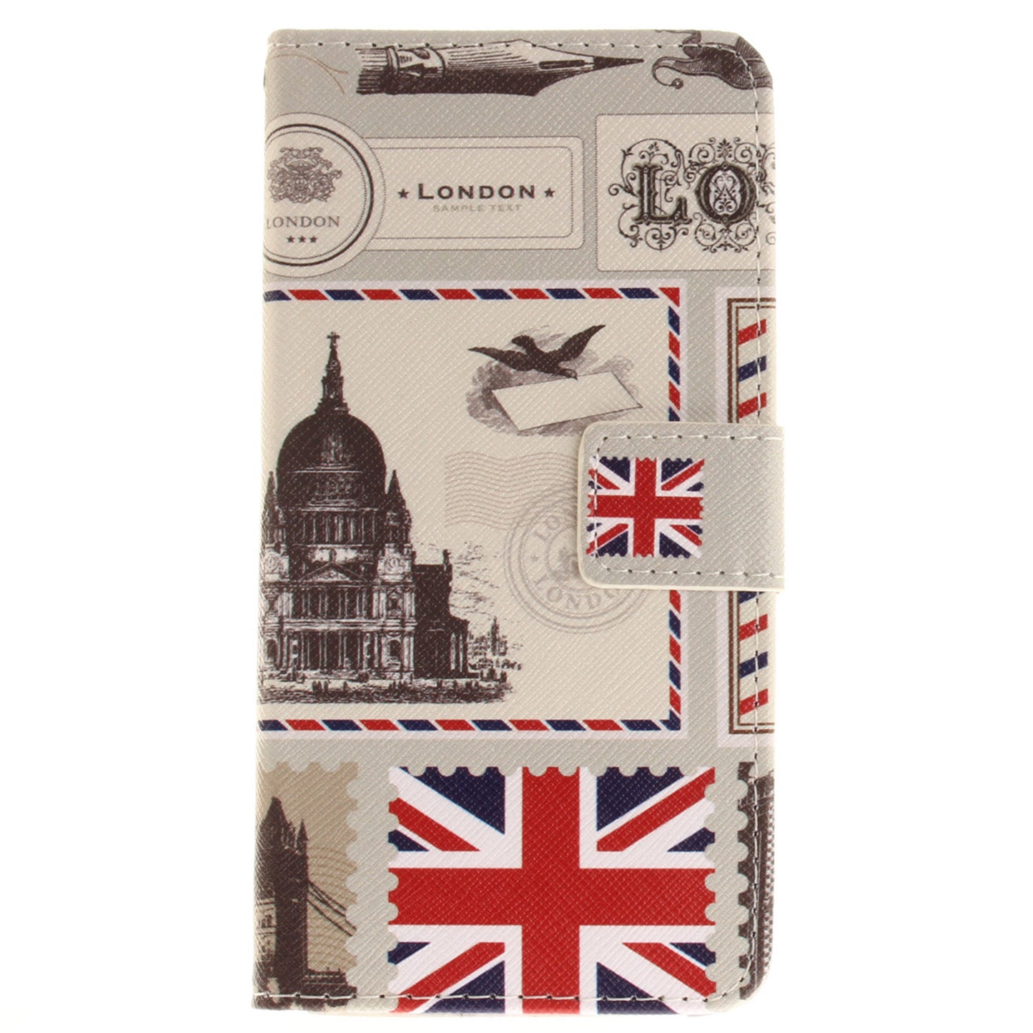 Asus Zenfone 4 Max ZC554KL Case Pattern Printed Flip Magnetic Wallet Card Slot Soft Protective Cover