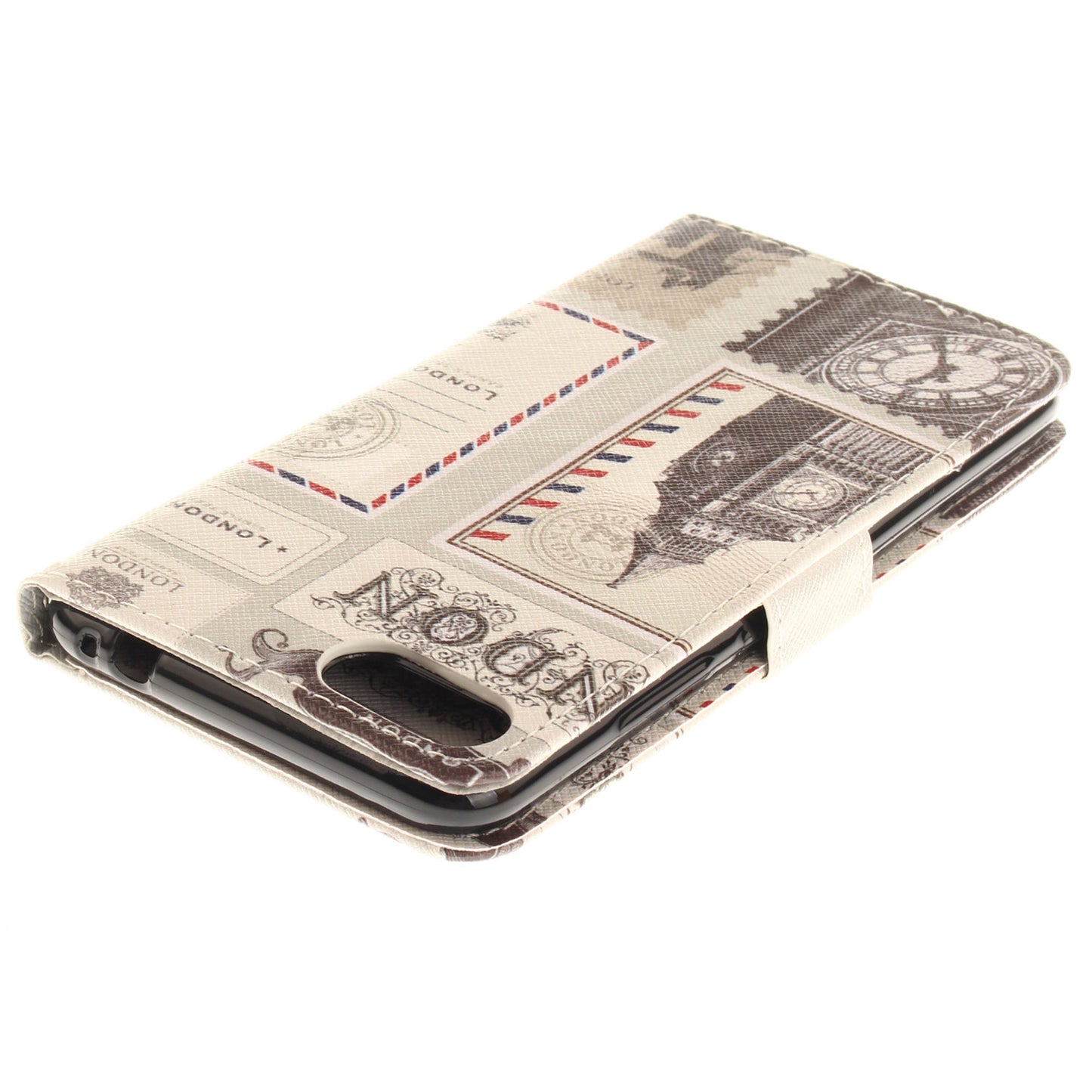 Asus Zenfone 4 Max ZC554KL Case Pattern Printed Flip Magnetic Wallet Card Slot Soft Protective Cover