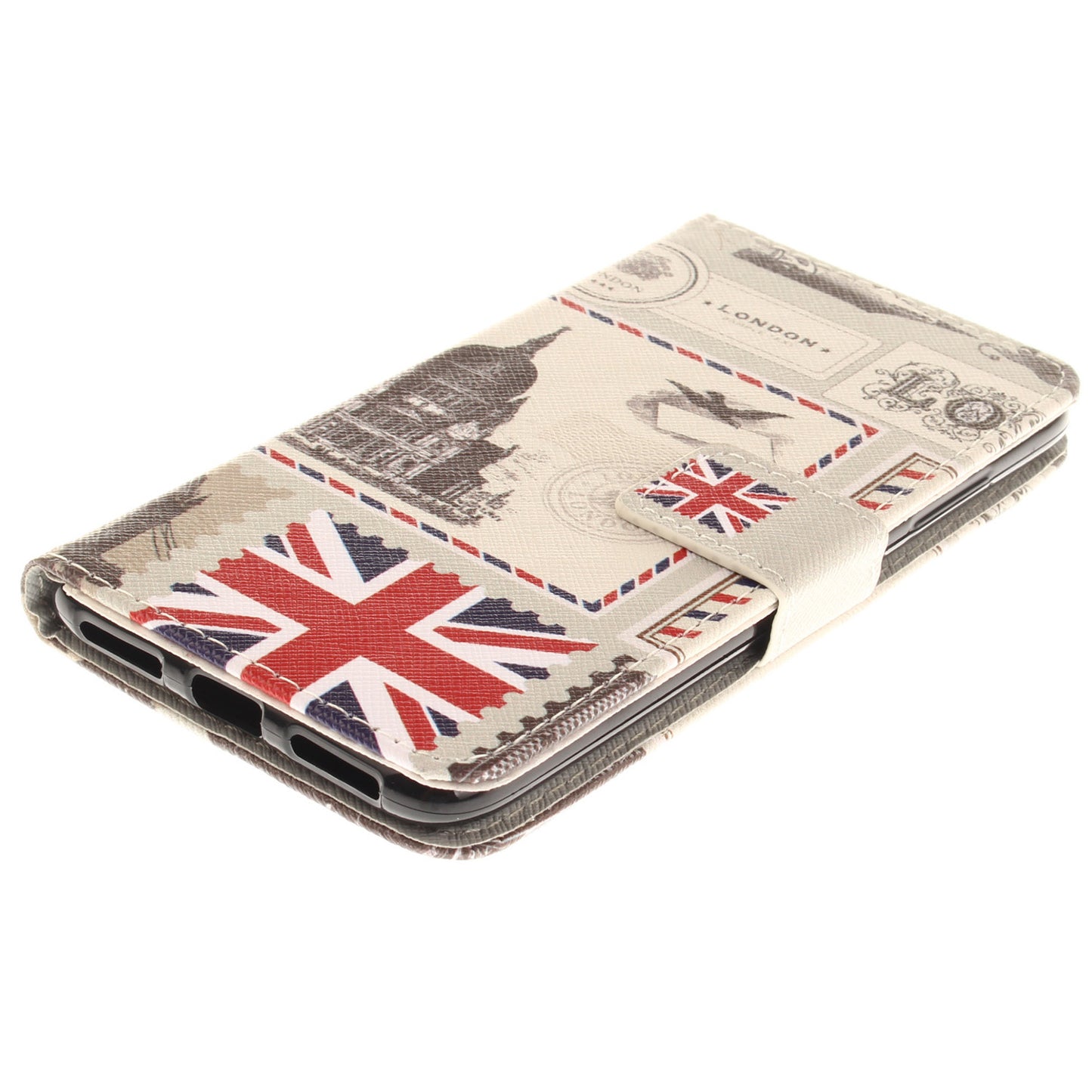 Asus Zenfone 4 Max ZC554KL Case Pattern Printed Flip Magnetic Wallet Card Slot Soft Protective Cover