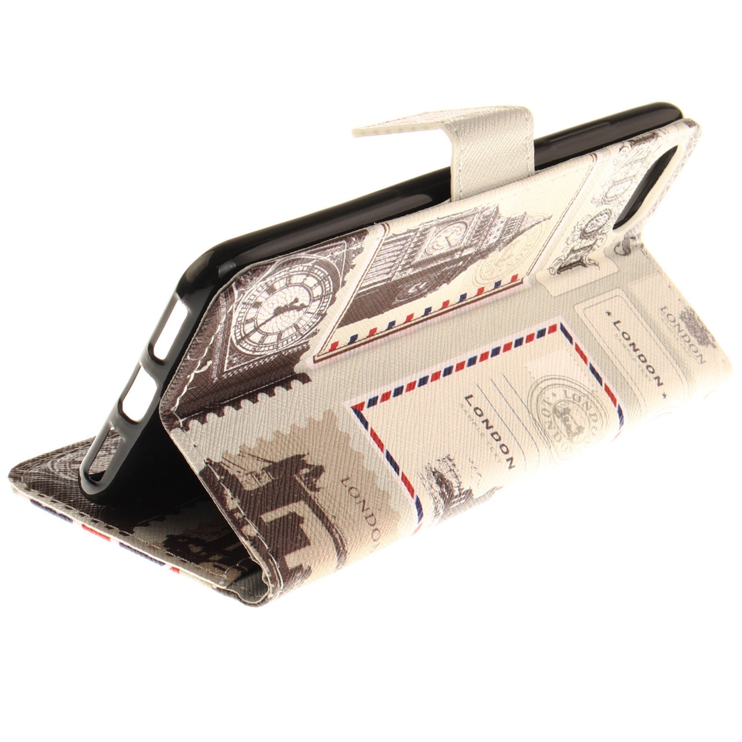 Asus Zenfone 4 Max ZC554KL Case Pattern Printed Flip Magnetic Wallet Card Slot Soft Protective Cover