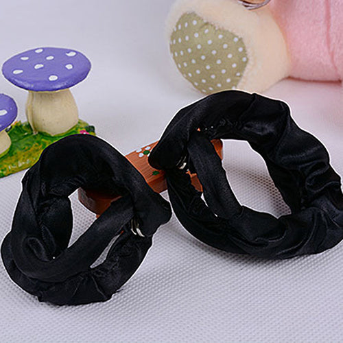 Women's Meatball Hair Ornaments Sponge DIY Hair Styling Tool Snaps Headwear