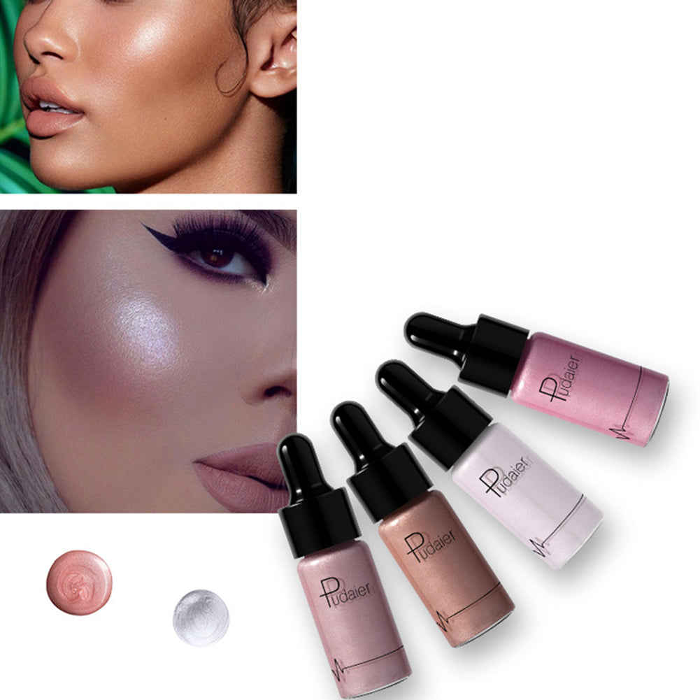 Women Makeup Highlighter Liquid Face Eye Contour Brighten Shimmer Cosmetics