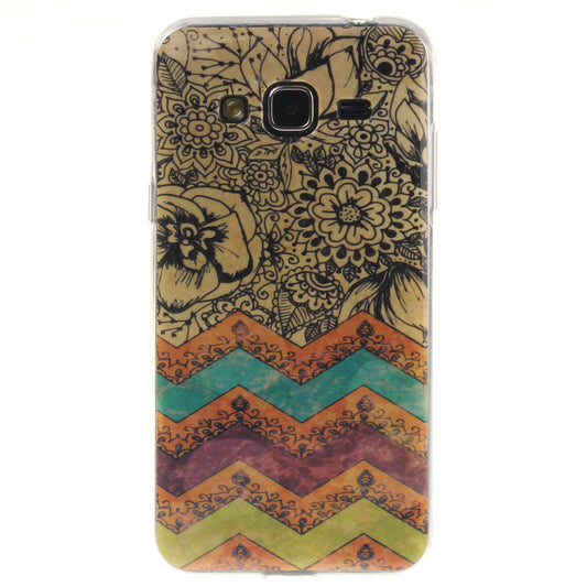 Samsung Galaxy J3 2016 Case Pattern Printed Soft Protective Cover for Samsung J320F