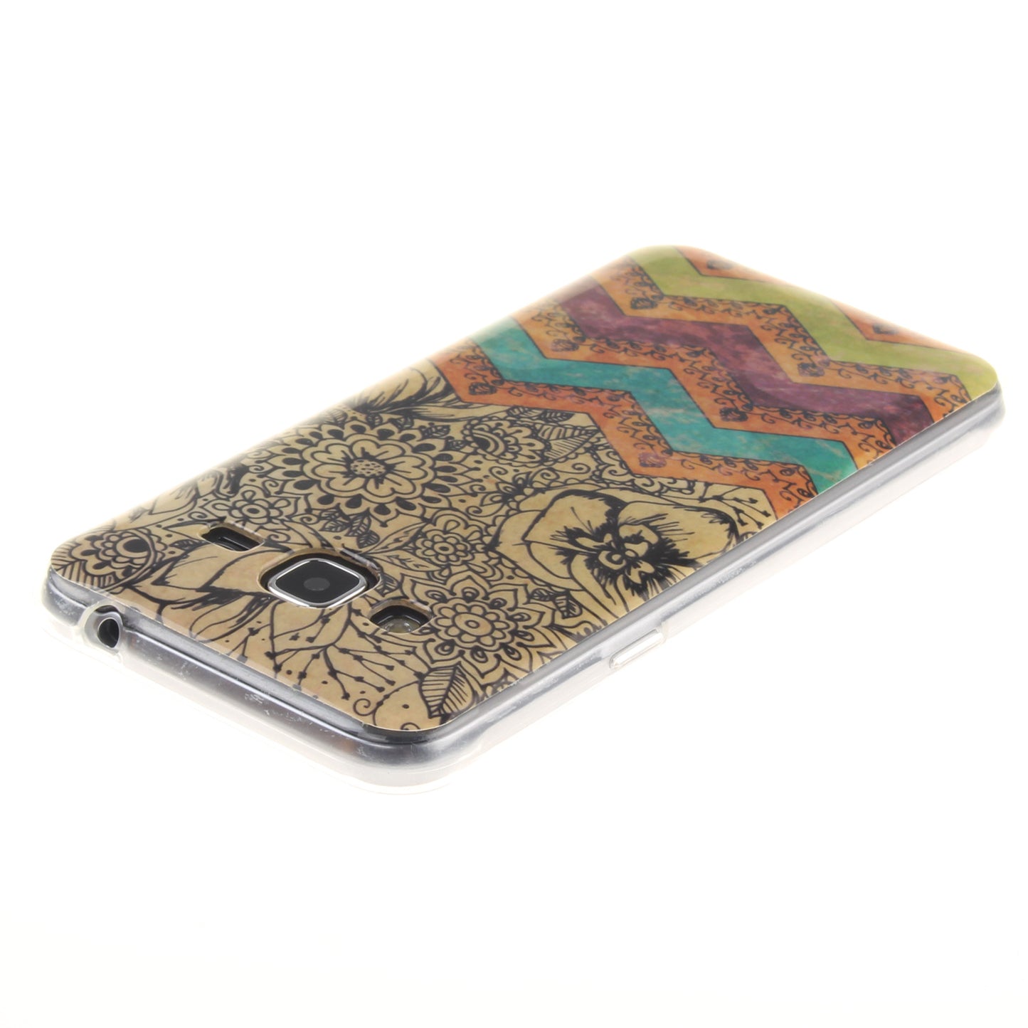 Samsung Galaxy J3 2016 Case Pattern Printed Soft Protective Cover for Samsung J320F