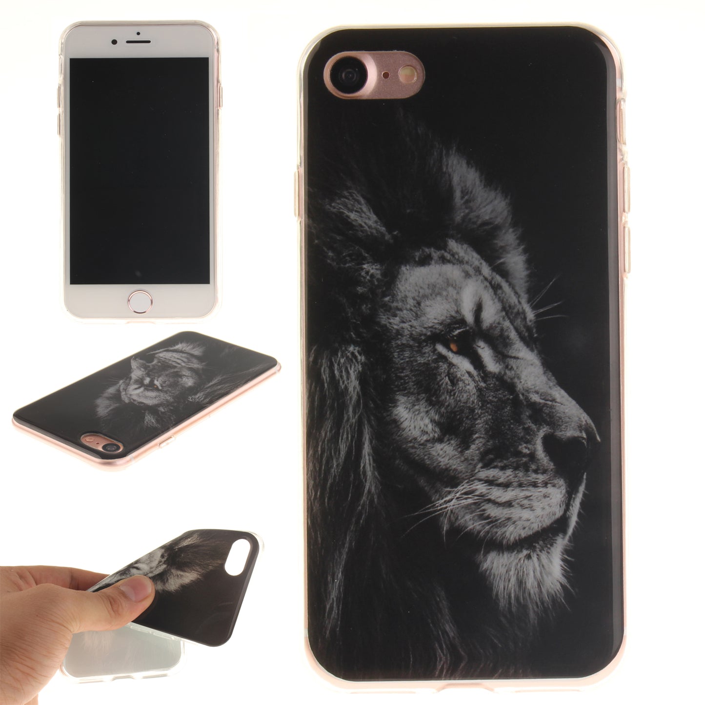 iPhone 8 Case Pattern Printed Soft Protective Cover for iPhone 8