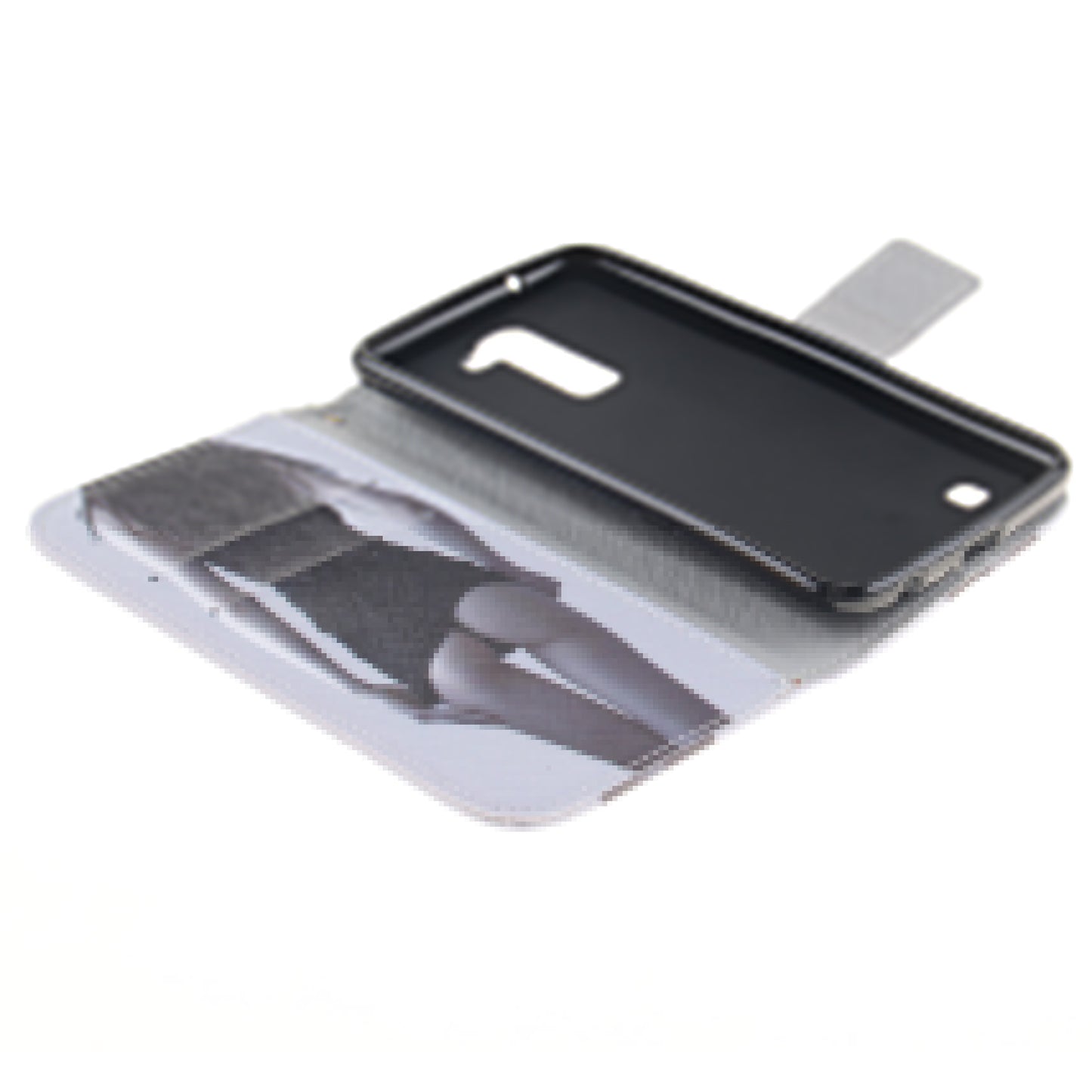 LG K10 Case Pattern Printed Flip Magnetic Wallet Card Slot Soft Protective Cover for LG K10