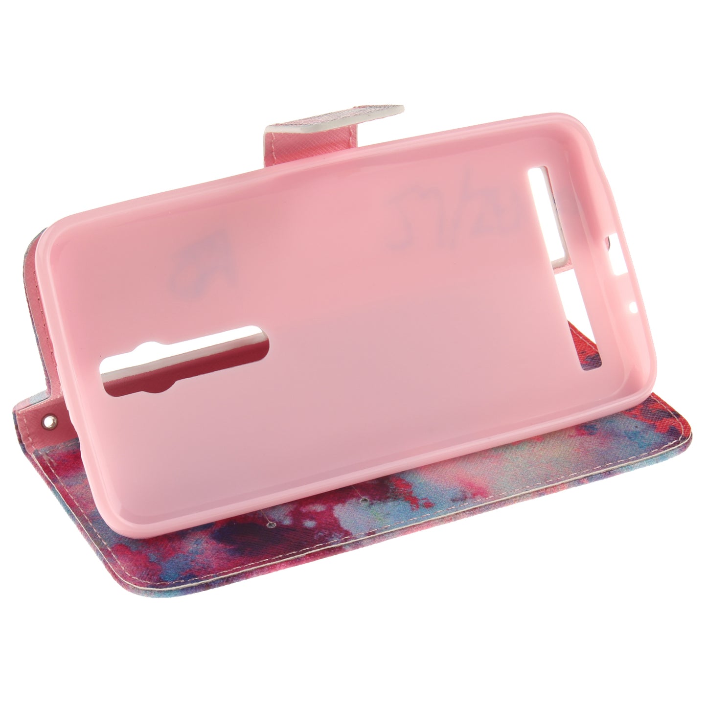 Asus Zenfone 2 ZE551ML Case Pattern Printed Flip Magnetic Wallet Card Slot Soft Protective Cover for Asus Zenfone 2 ZE551ML