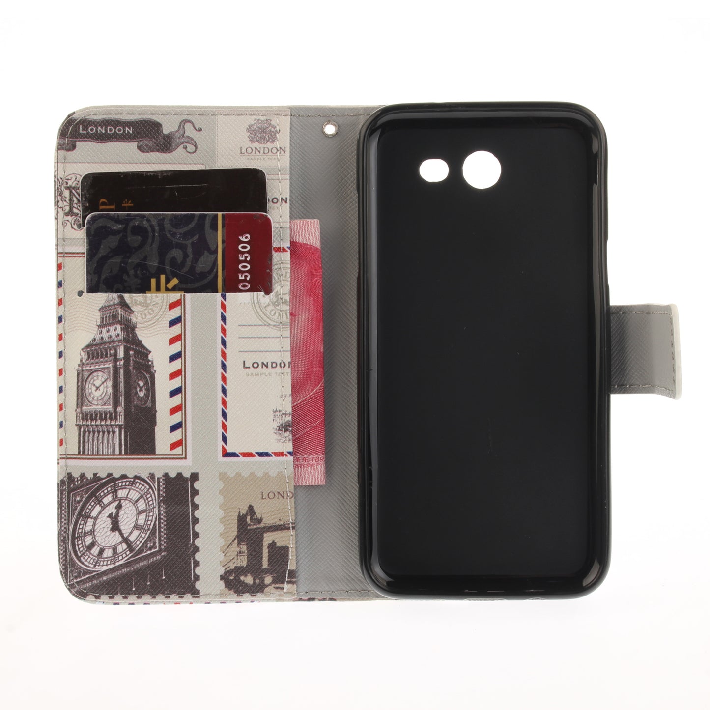 Samsung Galaxy J3 2017 Case Pattern Printed Flip Magnetic Wallet Card Slot Soft Protective Cover for Samsung Galaxy J3 2017