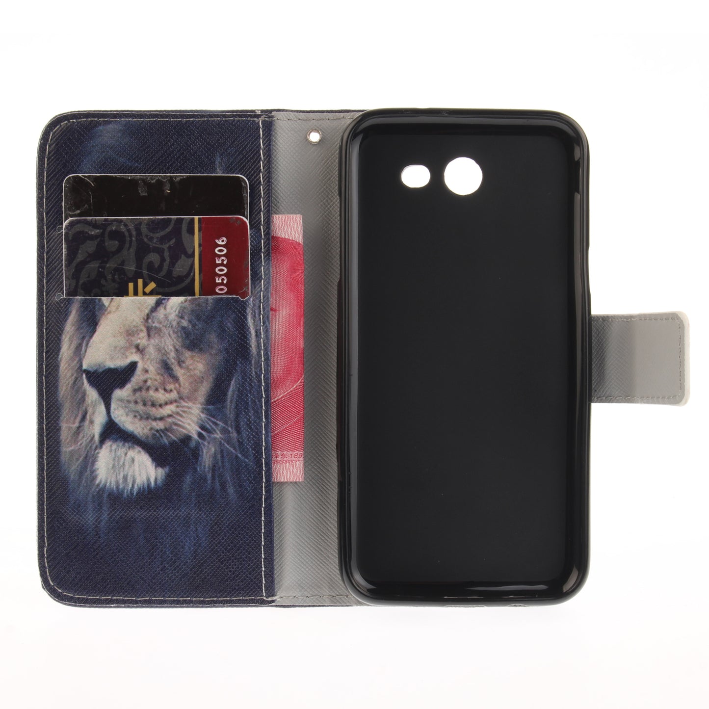 Samsung Galaxy J3 2017 Case Pattern Printed Flip Magnetic Wallet Card Slot Soft Protective Cover for Samsung Galaxy J3 2017