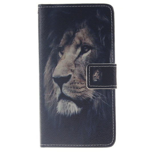 Samsung Galaxy J5 2016 Case Pattern Printed Flip Magnetic Wallet Card Slot Soft Protective Cover for Samsung Galaxy J5 2016