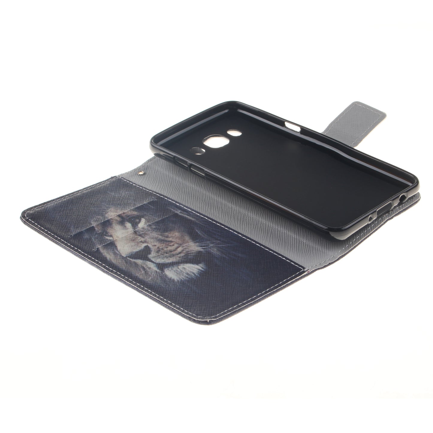 Samsung Galaxy J5 2016 Case Pattern Printed Flip Magnetic Wallet Card Slot Soft Protective Cover for Samsung Galaxy J5 2016