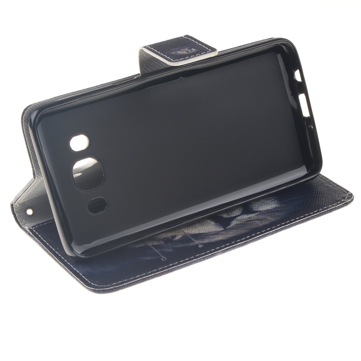 Samsung Galaxy J5 2016 Case Pattern Printed Flip Magnetic Wallet Card Slot Soft Protective Cover for Samsung Galaxy J5 2016