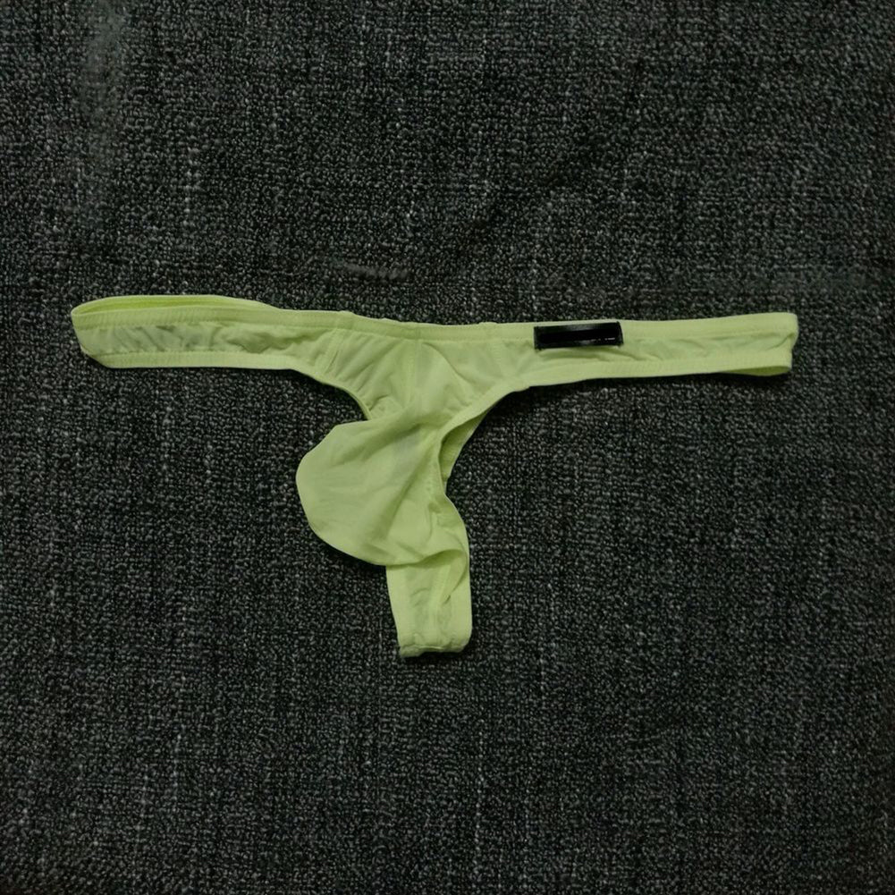 Underwear Men's Split Button Decor Boxer Briefs Mid Rise Breathable Underpants