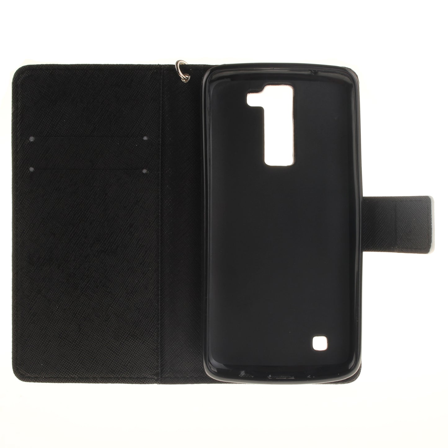 LG K8 Case Pattern Printed Flip Magnetic Wallet Card Slot Soft Protective Cover for LG K8