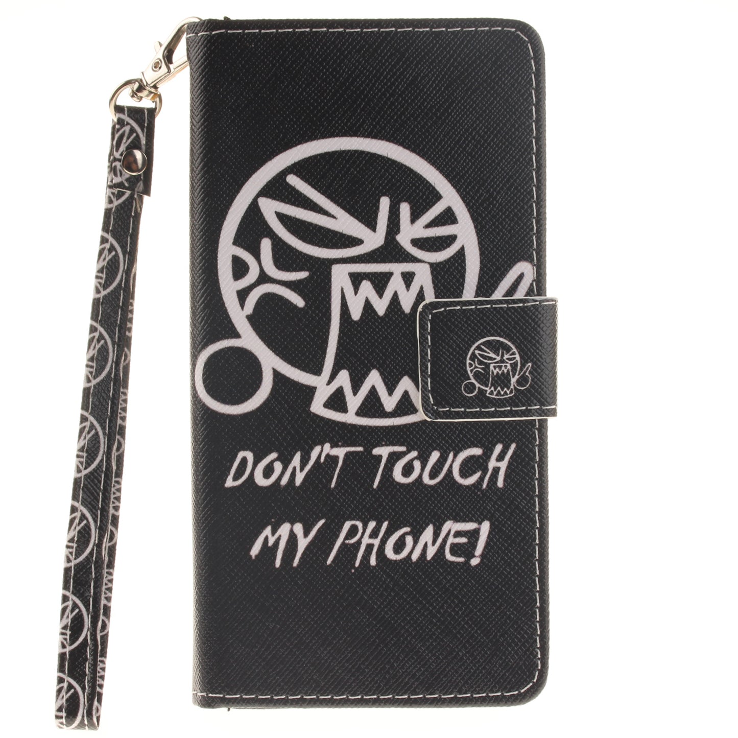 Huawei P8lite Case Pattern Printed Flip Magnetic Wallet Card Slot Soft Protective Cover for Huawei P8lite