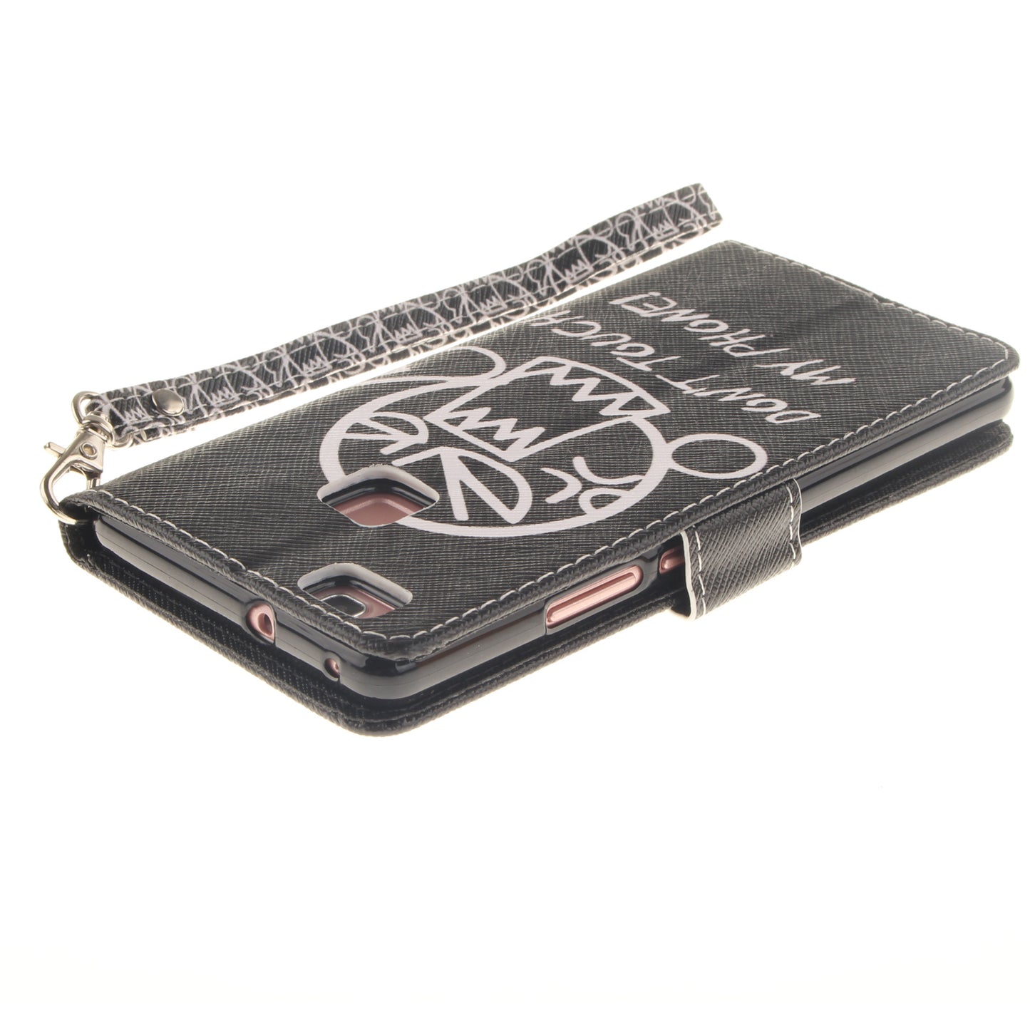 Huawei P9 lite Case Pattern Printed Flip Magnetic Wallet Card Slot Soft Protective Cover for Huawei P9 lite