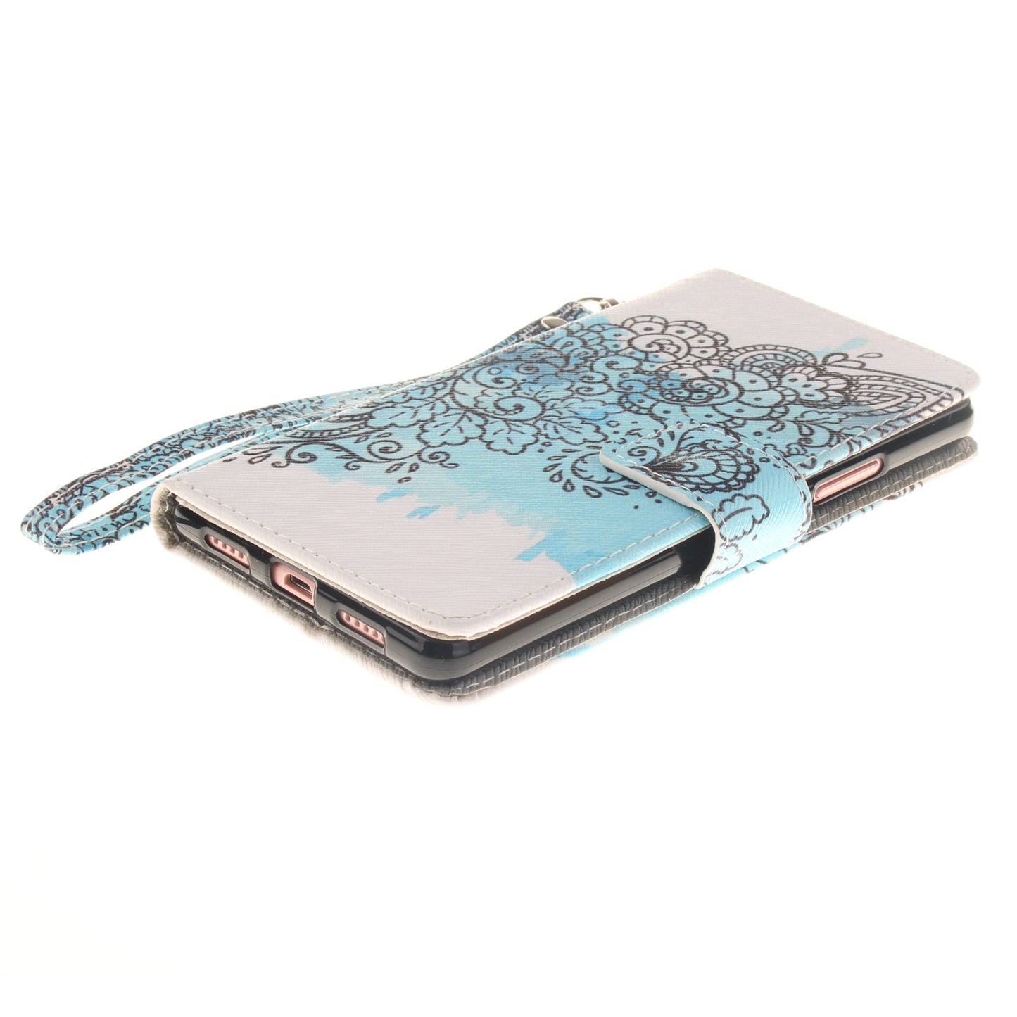 Huawei P9 lite Case Pattern Printed Flip Magnetic Wallet Card Slot Soft Protective Cover for Huawei P9 lite