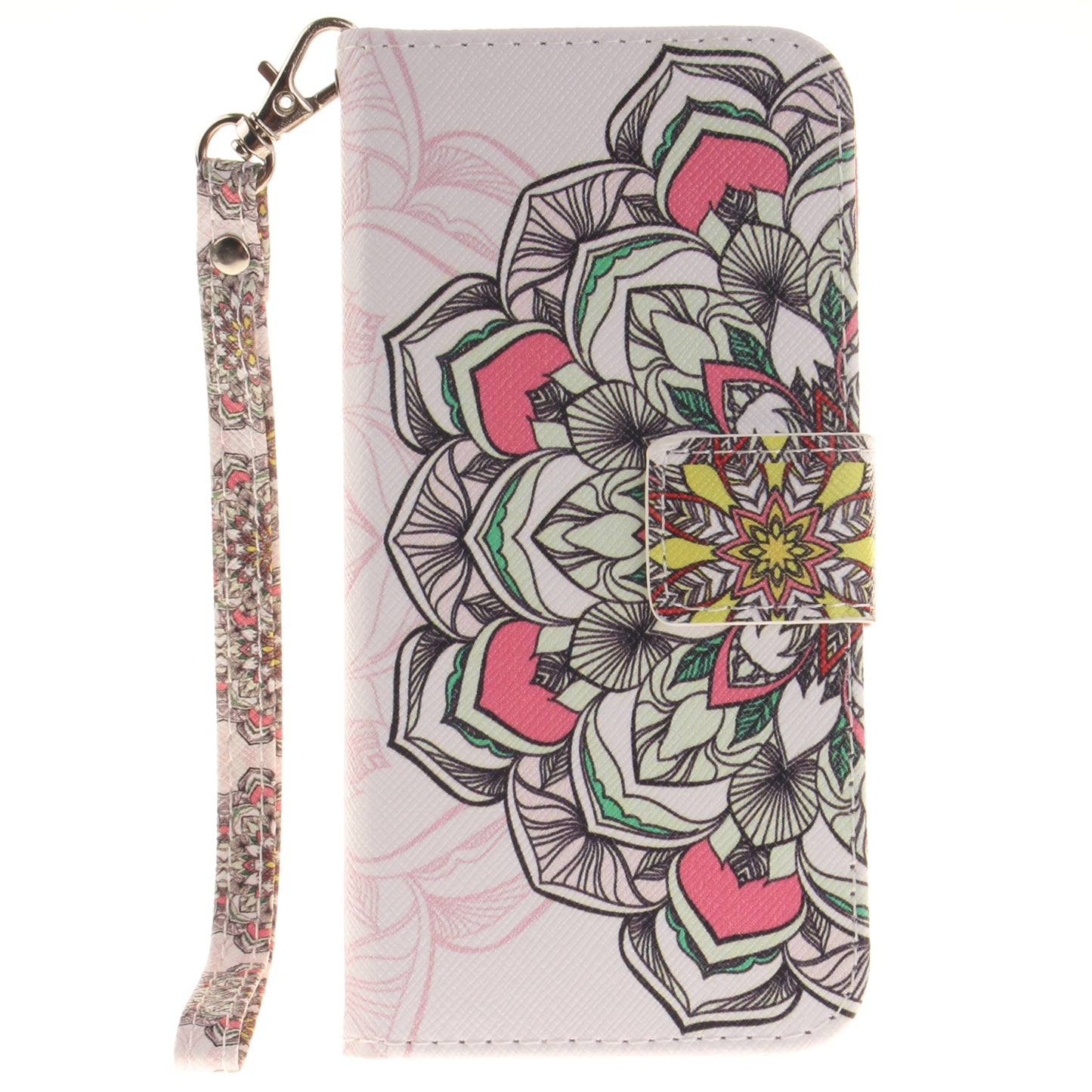 Apple iPhone 7 Case Pattern Printed Flip Magnetic Wallet Card Slot Soft Protective Cover for Apple iPhone 7