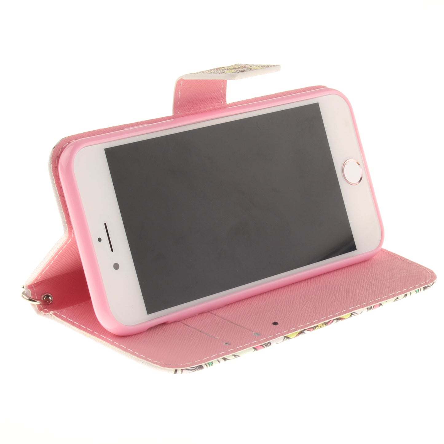 Apple iPhone 7 Case Pattern Printed Flip Magnetic Wallet Card Slot Soft Protective Cover for Apple iPhone 7