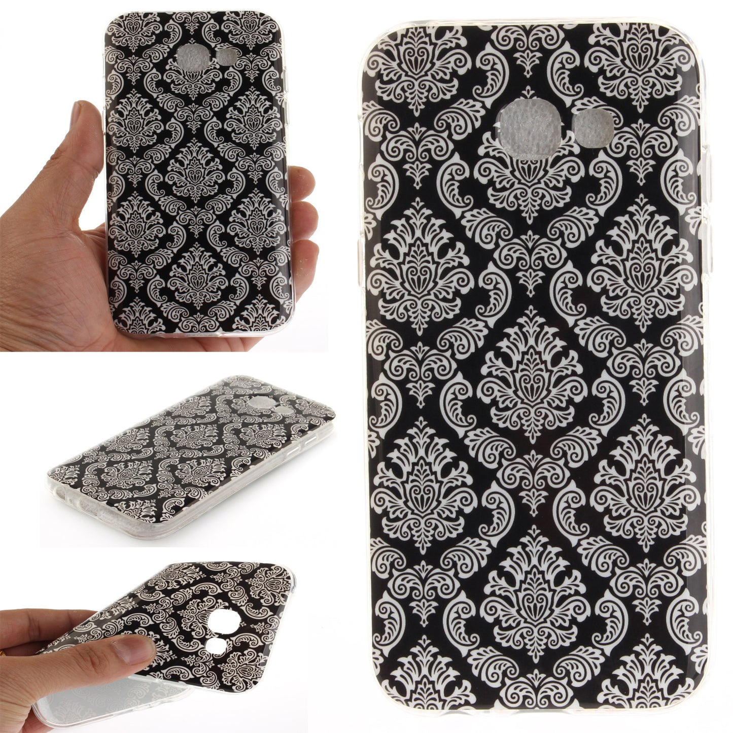 Samsung Galaxy A7 2017 Case Pattern Printed Soft Protective Cover for Samsung A720