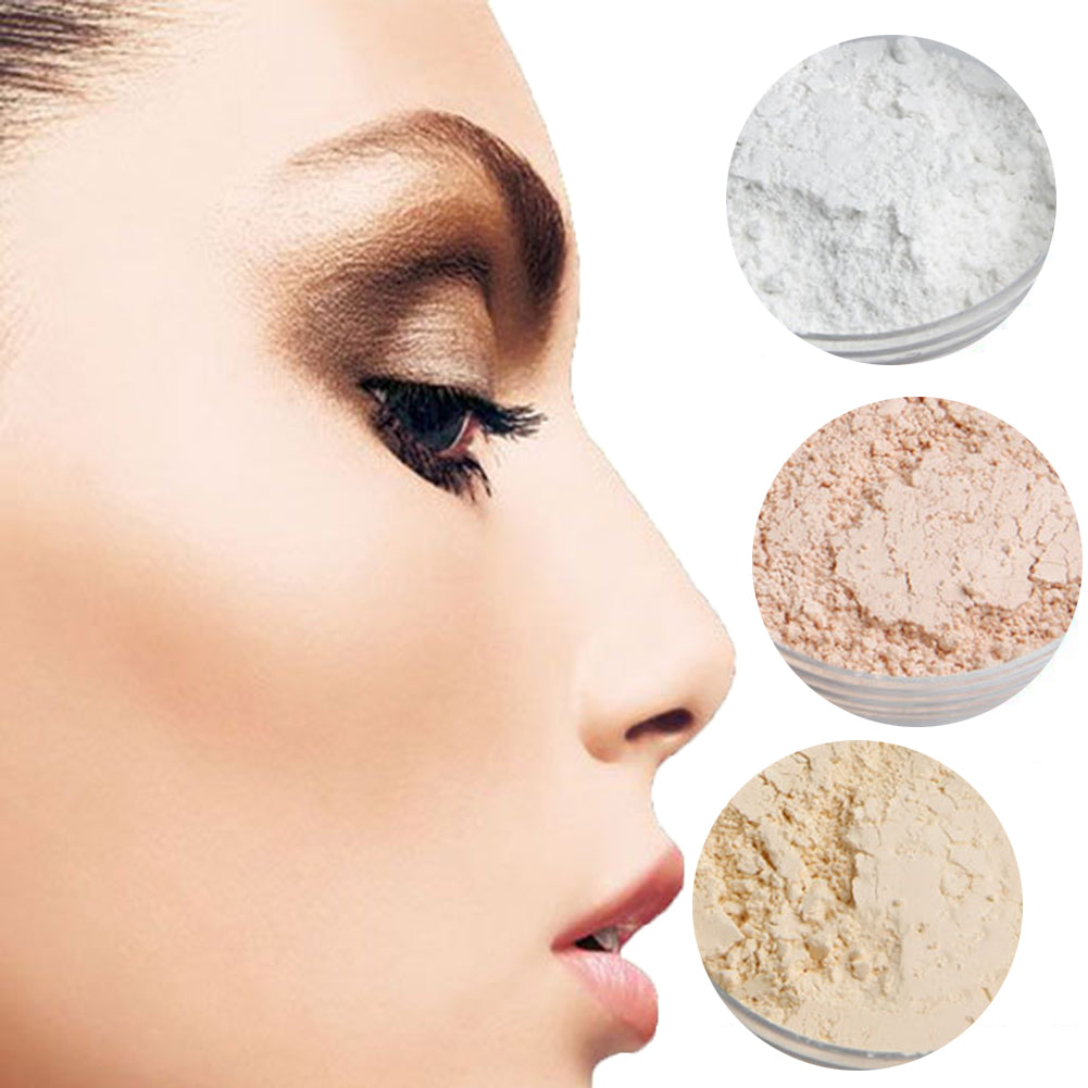 Oil Control Lasting Beauty Skin Makeup Concealer Loose Powder Finishing Powder
