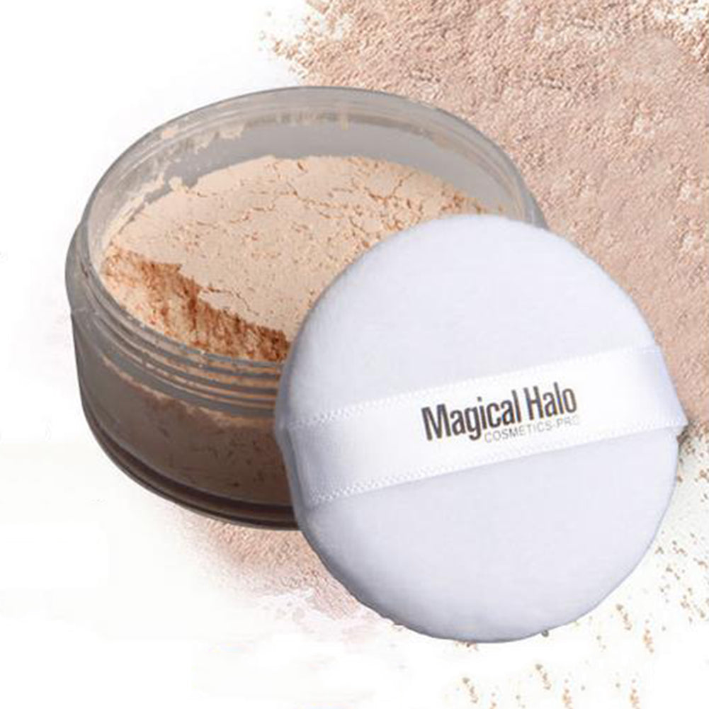 Oil Control Lasting Beauty Skin Makeup Concealer Loose Powder Finishing Powder