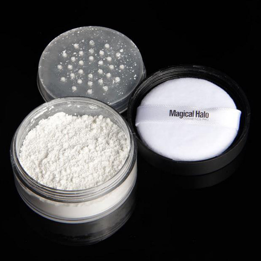 Oil Control Lasting Beauty Skin Makeup Concealer Loose Powder Finishing Powder