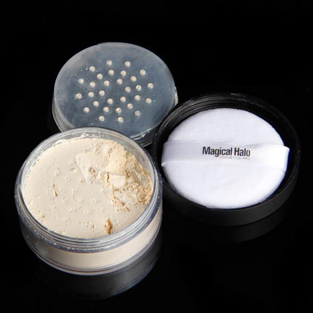 Oil Control Lasting Beauty Skin Makeup Concealer Loose Powder Finishing Powder