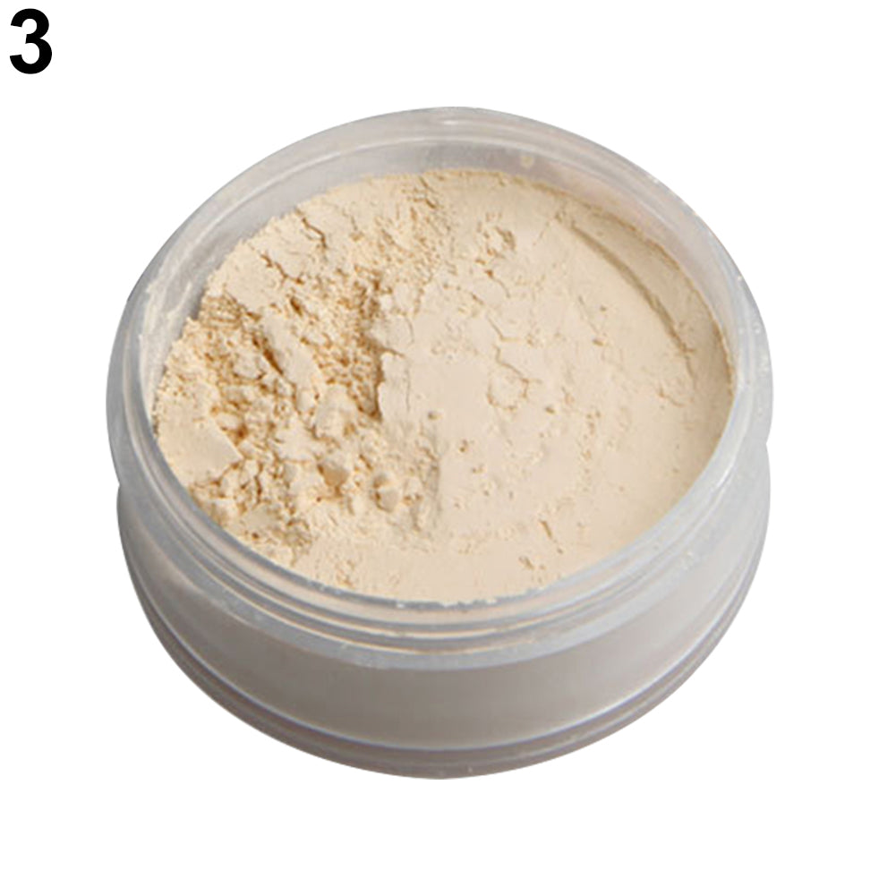 Oil Control Lasting Beauty Skin Makeup Concealer Loose Powder Finishing Powder