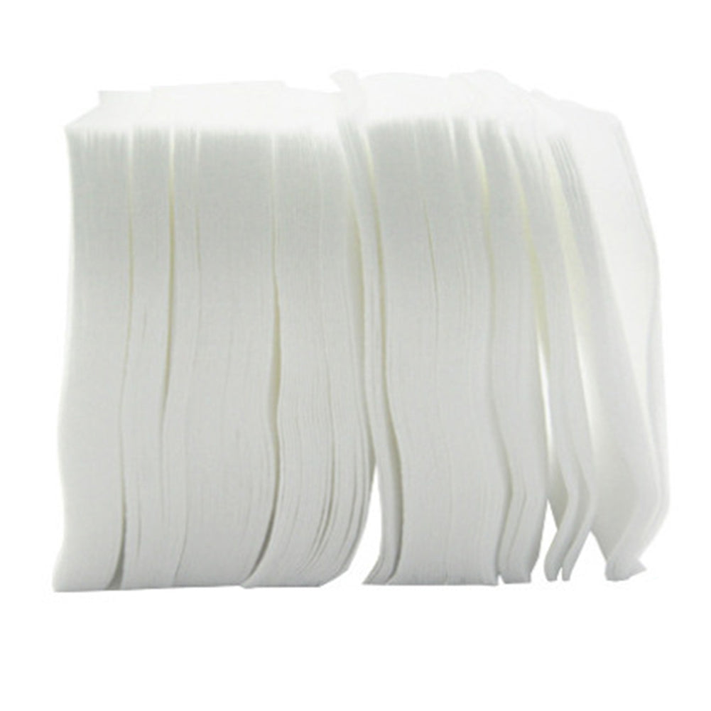 White Rectangle Facial Cotton Pad 200 Pcs Disposable Tissue Pads Makeup Remover