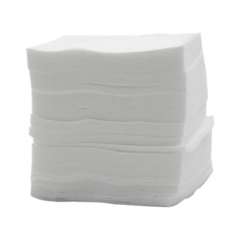 White Rectangle Facial Cotton Pad 200 Pcs Disposable Tissue Pads Makeup Remover