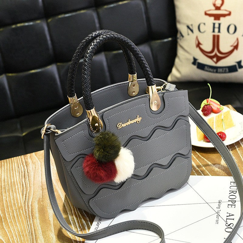 ShuNvBaSha 2017 New Women Shoulder Bag Fashion Female Casual Handbag Leisure Bag Satchel All-match Minimalist Trend Bag