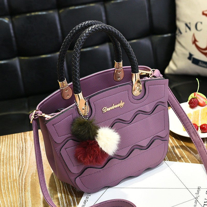 ShuNvBaSha 2017 New Women Shoulder Bag Fashion Female Casual Handbag Leisure Bag Satchel All-match Minimalist Trend Bag