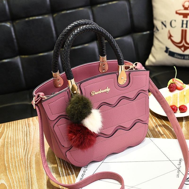 ShuNvBaSha 2017 New Women Shoulder Bag Fashion Female Casual Handbag Leisure Bag Satchel All-match Minimalist Trend Bag