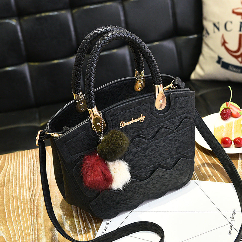 ShuNvBaSha 2017 New Women Shoulder Bag Fashion Female Casual Handbag Leisure Bag Satchel All-match Minimalist Trend Bag