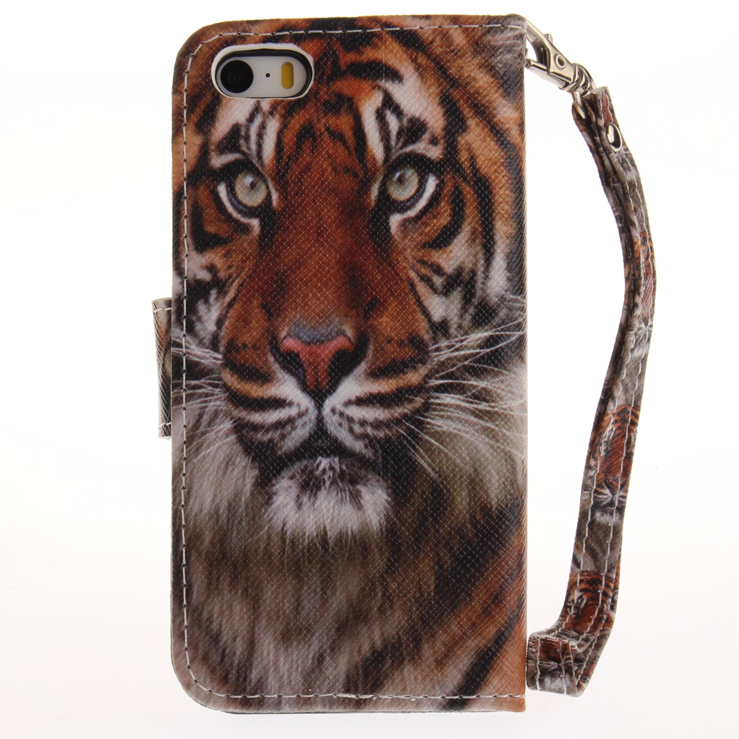 Iphone 5/5s/SE Case Pattern Printed Flip Magnetic Wallet Card Slot Soft Protective Cover for Iphone 5/5s/SE