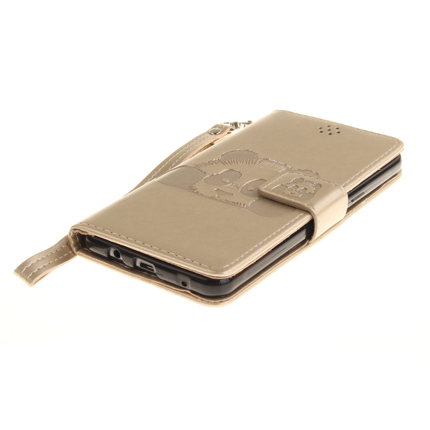 Samsung Galaxy A3 2016 Case Panda Printed Flip Magnetic Wallet Card Slot Soft Protective Cover for Samsung Galaxy A310