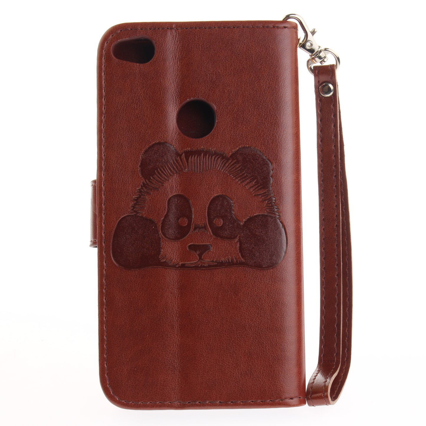 Huawei P8 Lite 2017 Case Panda Printed Flip Magnetic Wallet Card Slot Soft Protective Cover for Huawei Honor 8 Lite/Nova Lite