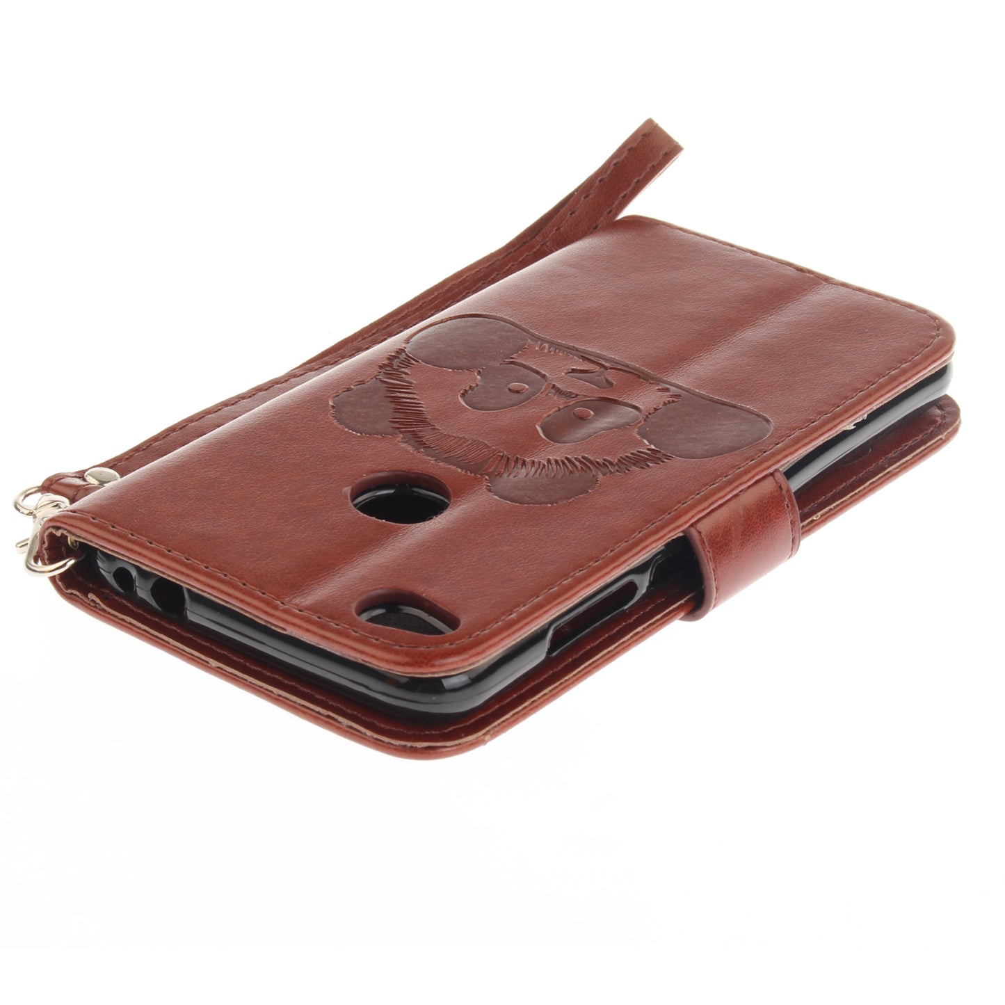 Huawei P8 Lite 2017 Case Panda Printed Flip Magnetic Wallet Card Slot Soft Protective Cover for Huawei Honor 8 Lite/Nova Lite