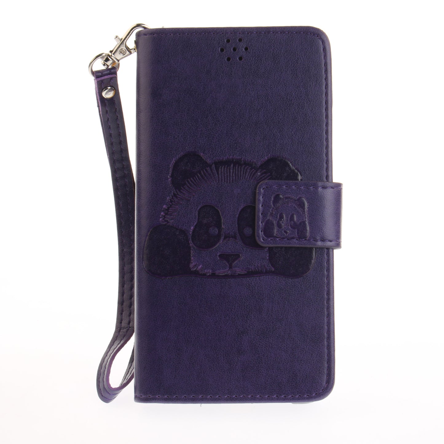 Huawei Honor 8 Case Panda Printed Flip Magnetic Wallet Card Slot Soft Protective Cover for Huawei Honor 8