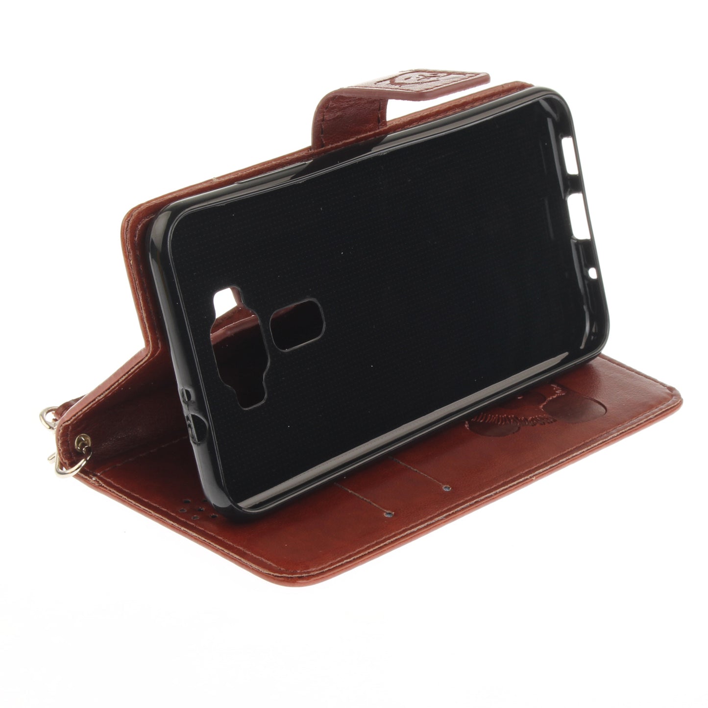 Asus Zenfone 3 ZE520KL Case Panda Printed Flip Magnetic Wallet Card Slot Soft Protective Cover