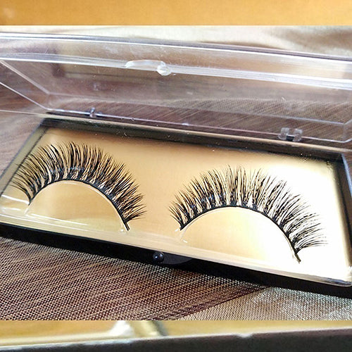 1 Pair Soft Mink Natural Thick False Fake Eyelashes Eye Lashes Makeup Extension