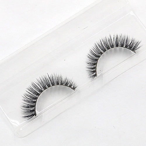 1 Pair Soft Mink Natural Thick False Fake Eyelashes Eye Lashes Makeup Extension