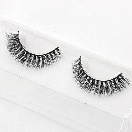 1 Pair Soft Mink Natural Thick False Fake Eyelashes Eye Lashes Makeup Extension