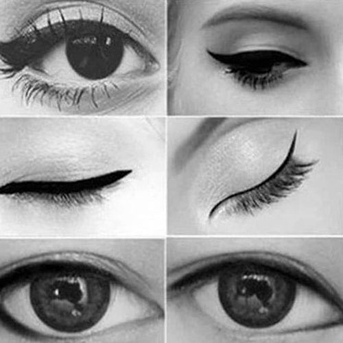 80Pairs Sexy Stunning Eyeliner Eyeshadow Stickers Women Girl Eye Makeup Cosmetic