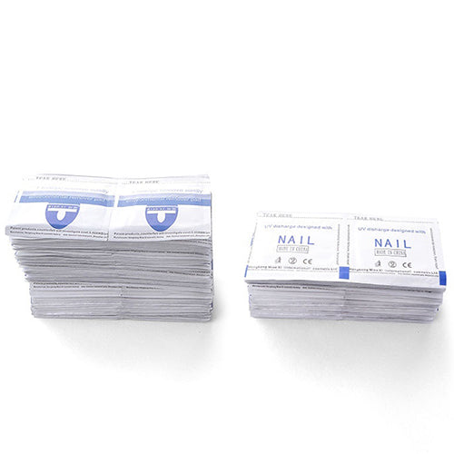 50 Pcs Gel Polish Remover Pads Foil Nail Art Cleaner DIY Manicure Accessories